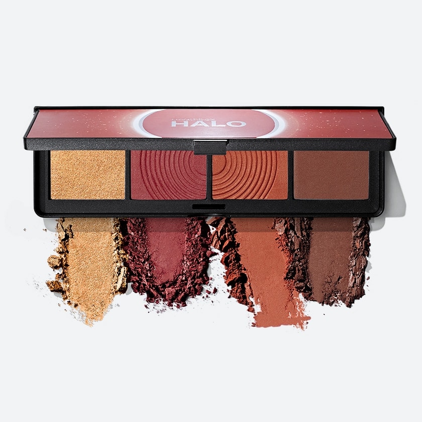 Halo Sculpt + Glow Contour, Blush + Highlighter Palette With Vitamin E